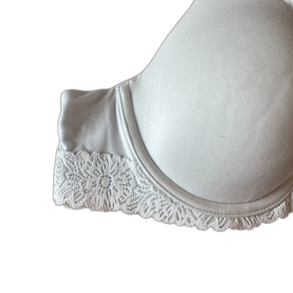 Aerie | Full Coverage Real Sunny Lace Mint Green Bra Size 34B New with Tag - Picture 2 of 5